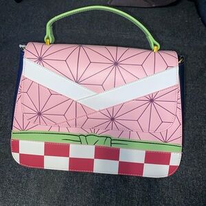 Demon slayer nezuko cosplay crossbody by loungefly